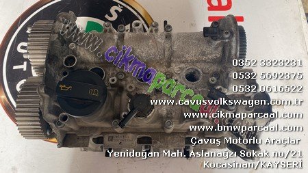 1.0 TSİ SEAT VW SKODA MOTOR ÜST KAPAĞI ÇIKMA ORİJİNAL ÇAVUŞ VOLKSWAGEN'DEN