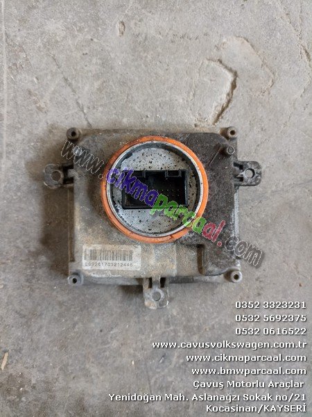 4G0 907 397 R AUDİ A6 Q3 XENON BEYNİ ÇIKMA ORİJİNAL ÇAVUŞ VOLKSWAGEN'DEN