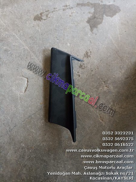 4G1 857 237 AUDİ A6 2012-2017 SOL DİREK DÖŞEMESİ SİYAH ÇIKMA ORİJİNAL ÇAVUŞ VOLKSWAGEN'DEN