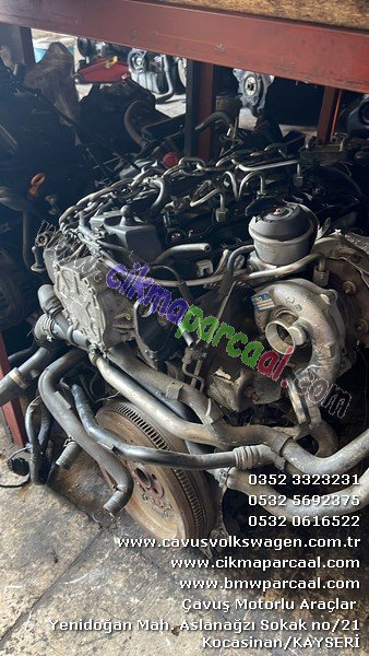 VW PASSAT CC 2.0 TDİ CBB MOTOR ÇIKMA ÇAVUŞ VOLKSWAGEN'DEN